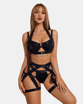 Lingerie Garter Set with Chain